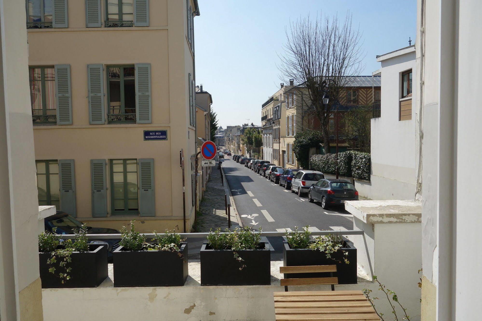 La Terrasse De Mademoiselle Appartement Versailles Buitenkant foto